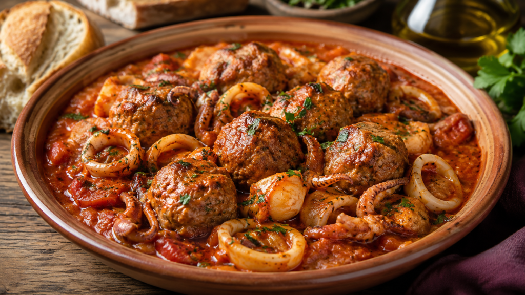 Albondigas con Sepia