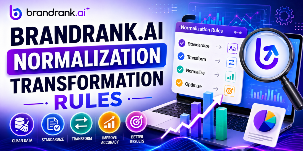 BrandRank.ai Normalization Transformation Rules: Essential Guide to Better AI Search Visibility BrandRank.ai Normalization Transformation Rules