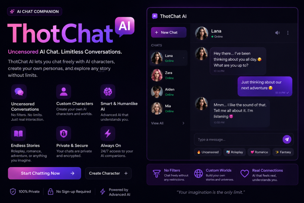 ThotChat AI: Honest Guide to Features, Safety, and What Happened ThotChat AI