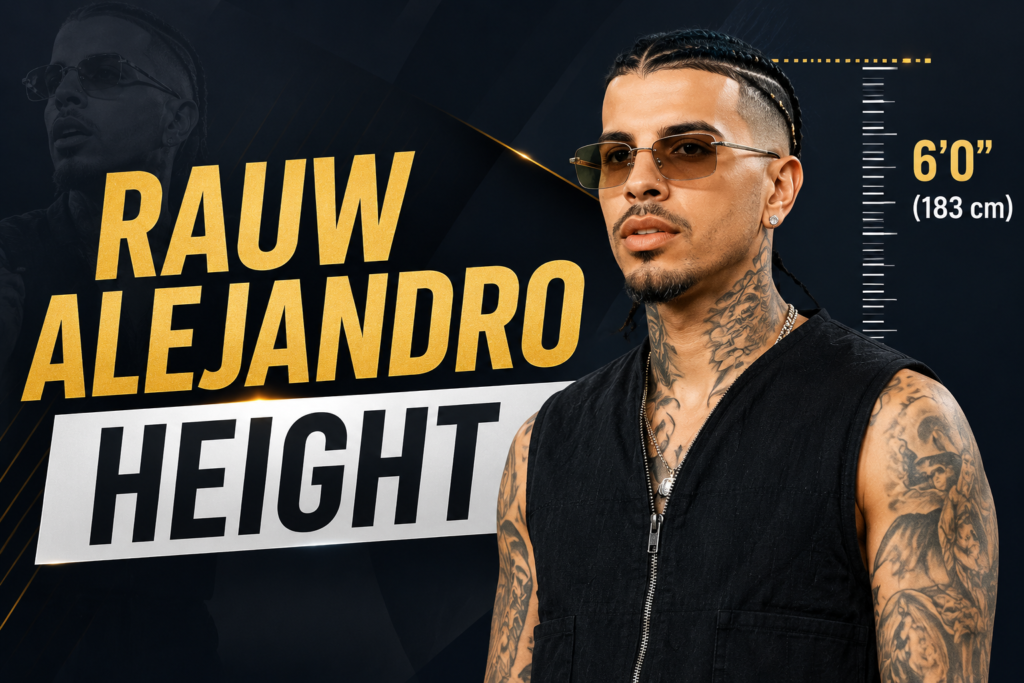 Rauw Alejandro Height