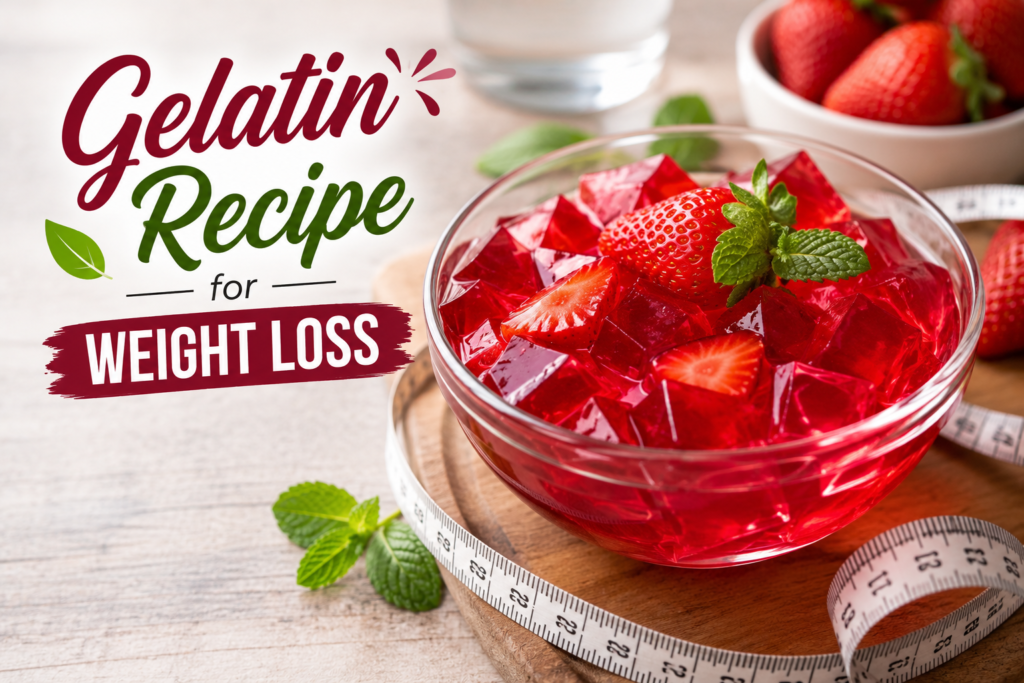 Gelatin Recipe for Weight Loss: Effective Ways to Enjoy It Naturally Gelatin Recipe for Weight Loss